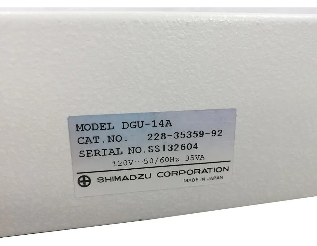 Shimadzu Degasser Dgu14a Refacciones